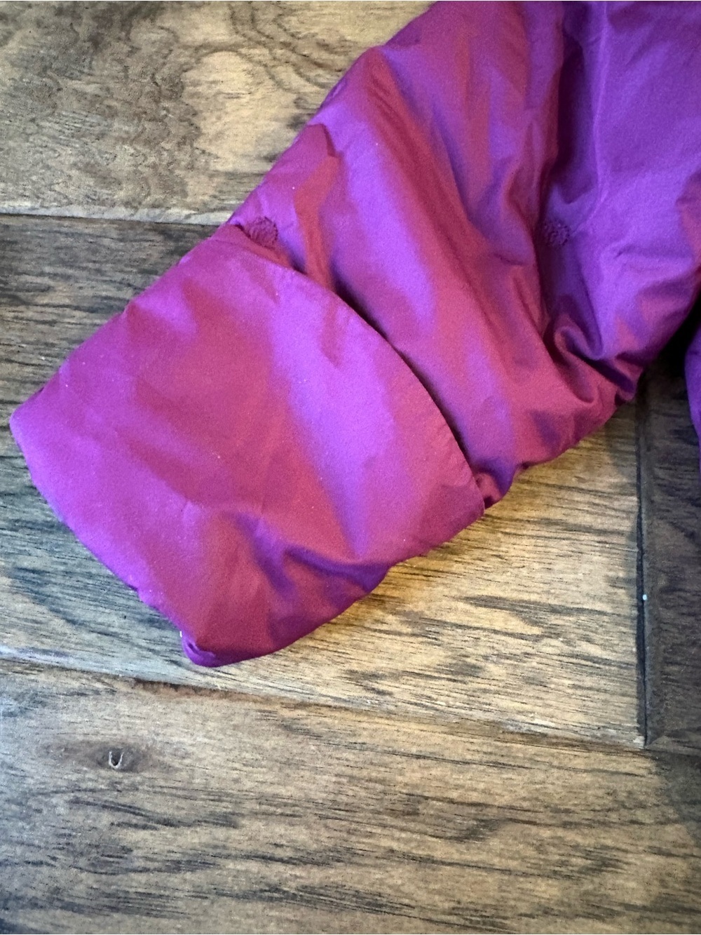 Columbia Purple Hooded Kids Puffer Sleep Sack - Picture 6 of 8